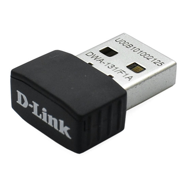 Адаптер беспроводной D-Link DWA-131/F1A USB 2.0 802.11n, 300Mbps, внутр. антенна